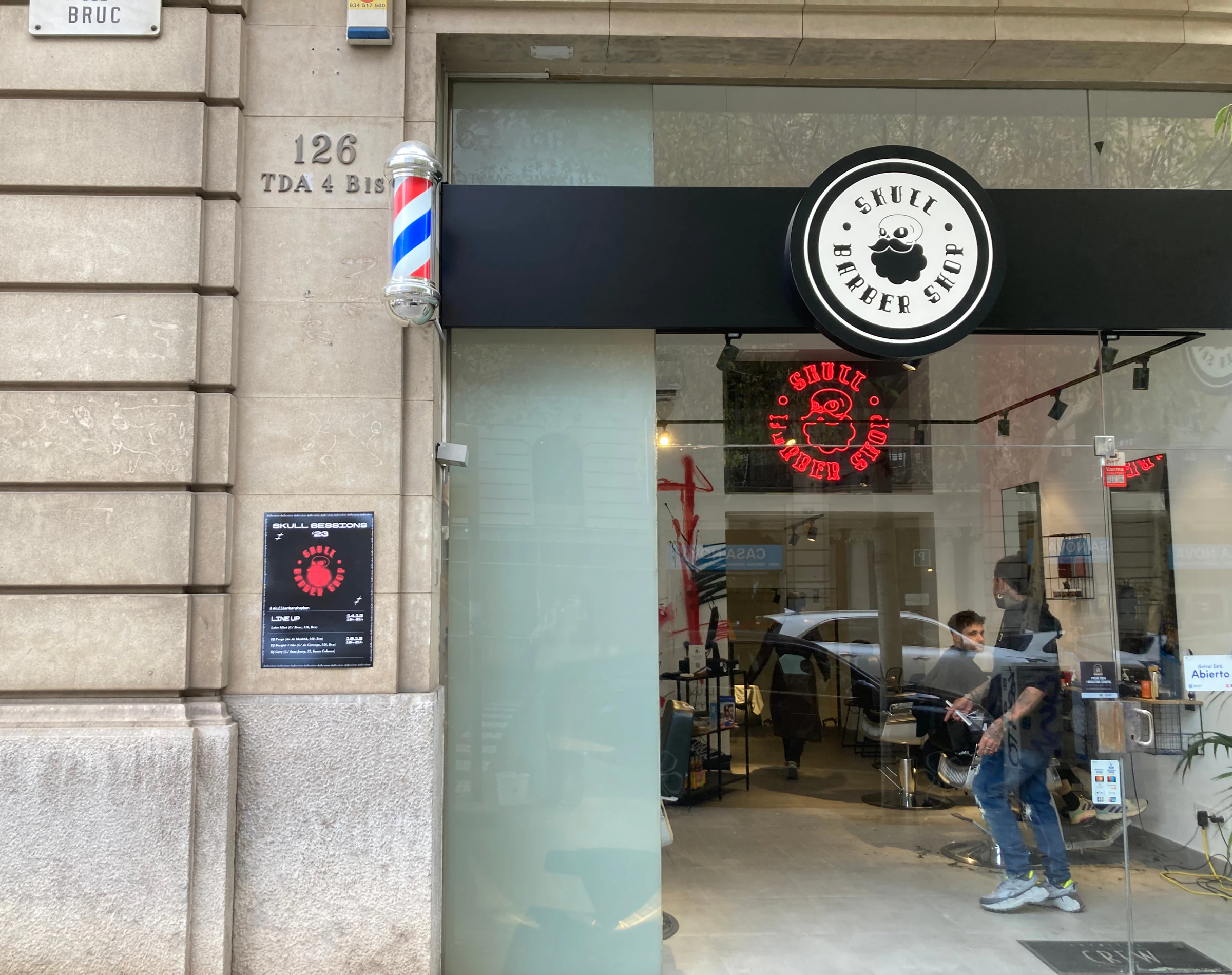 Skull Barber Shop 2